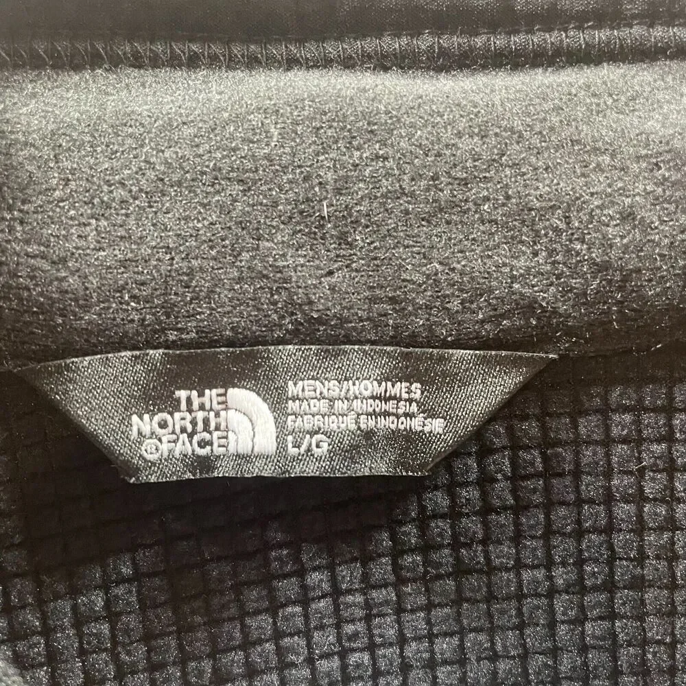 The North Face Sweatshirt Mens Large Black Half Zip Pullover Long Sleeve‎ Casual